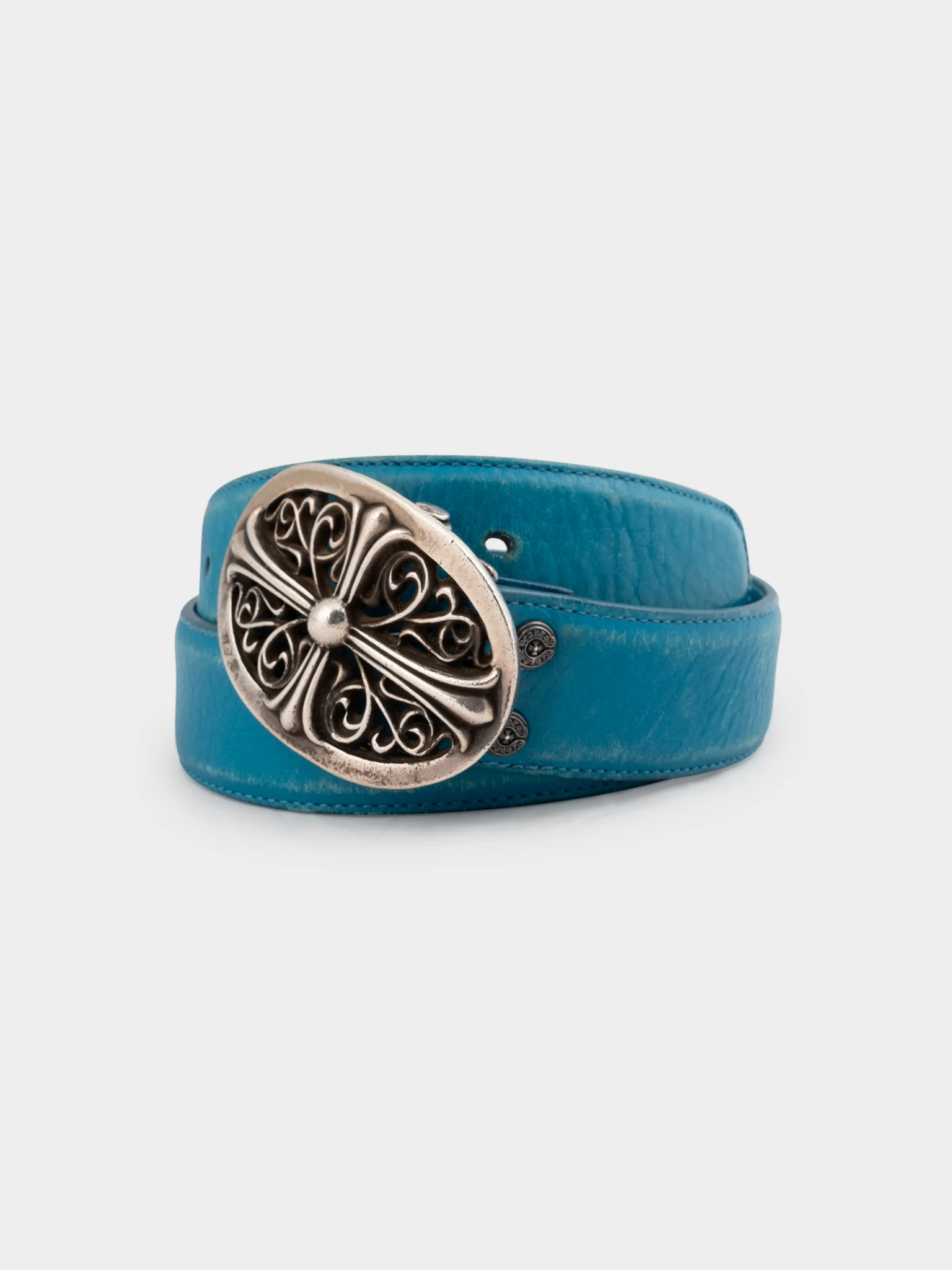 Turquoise Oval Cross Belt - Image 2