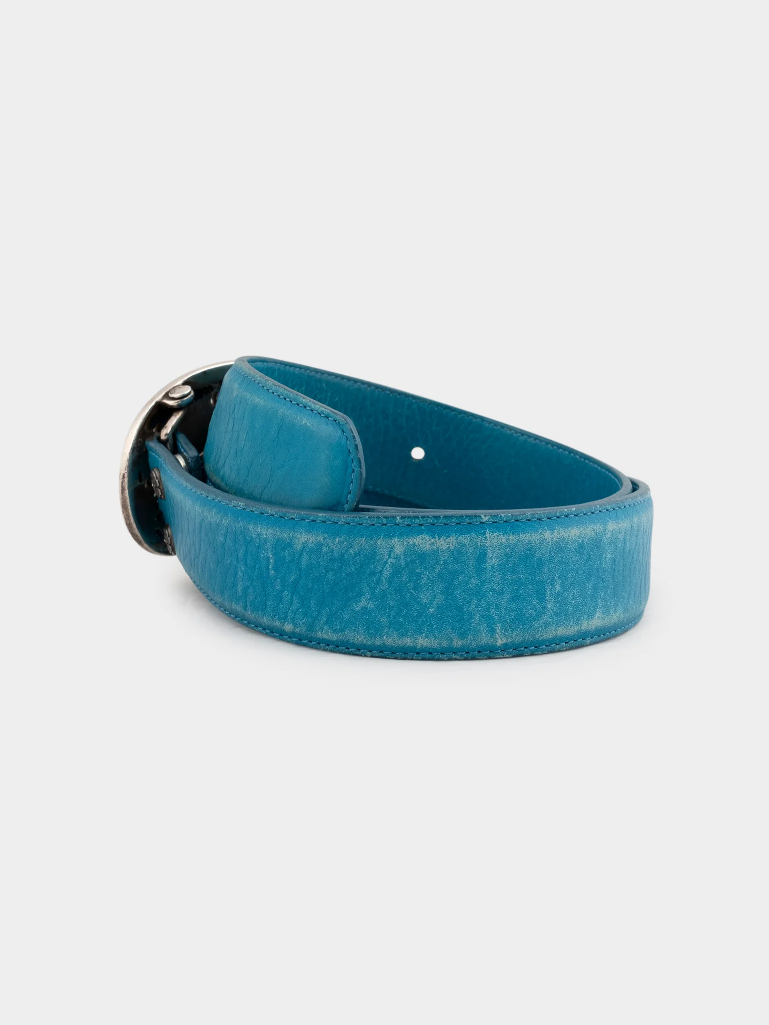 Turquoise Oval Cross Belt - Image 3