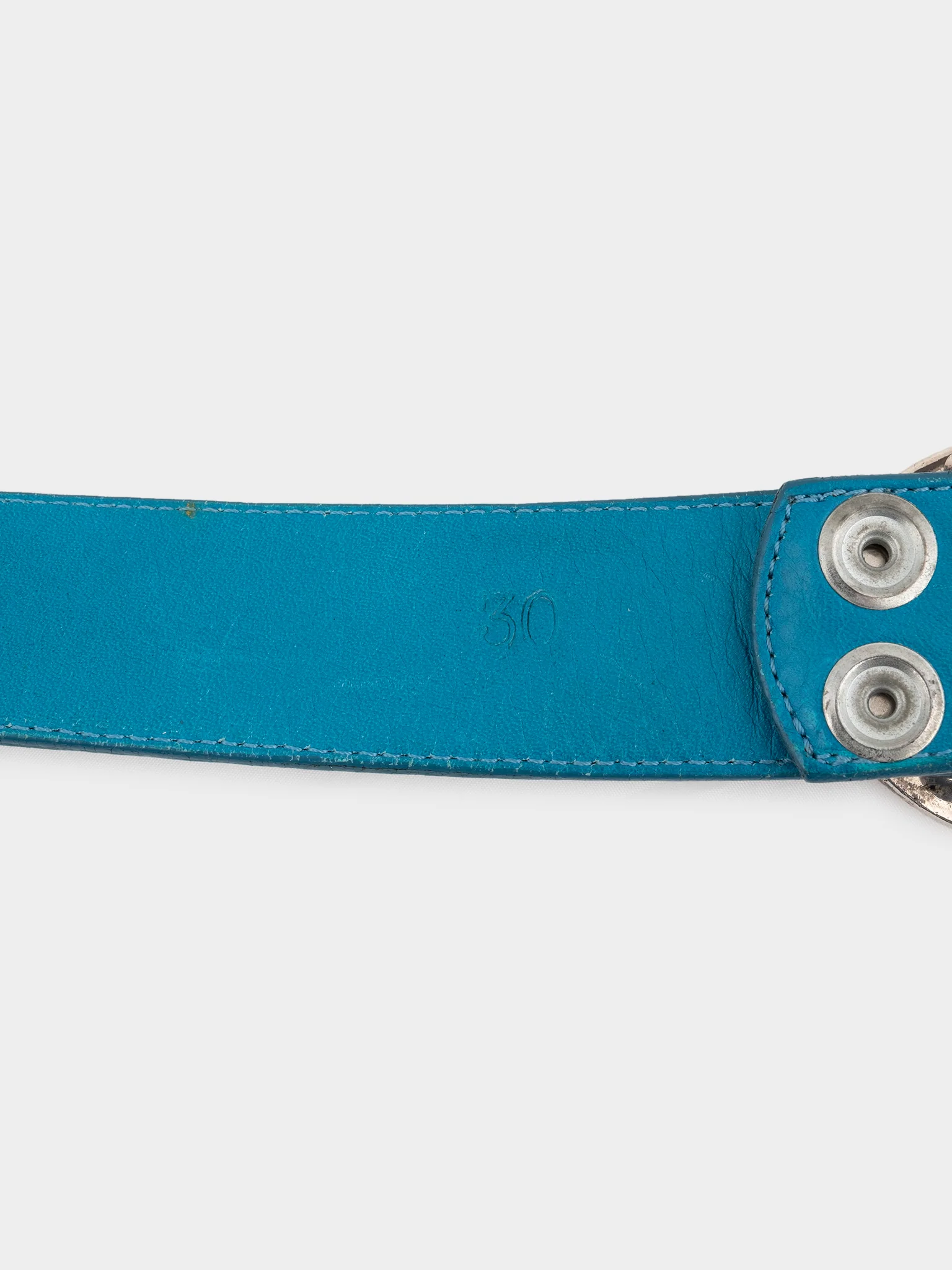 Turquoise Oval Cross Belt - Image 5