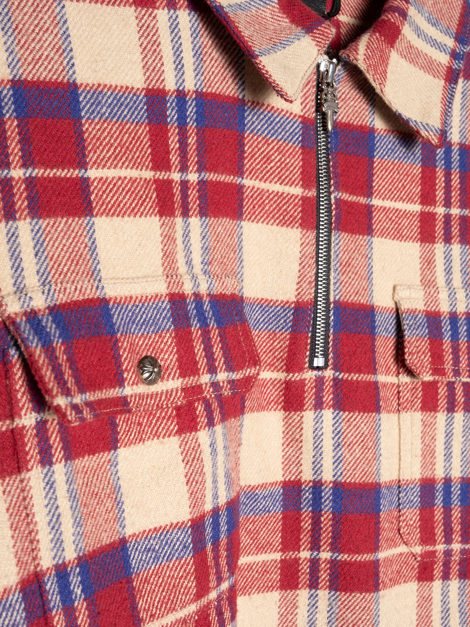 1/4 Zip Underdog Flannel - Image 2