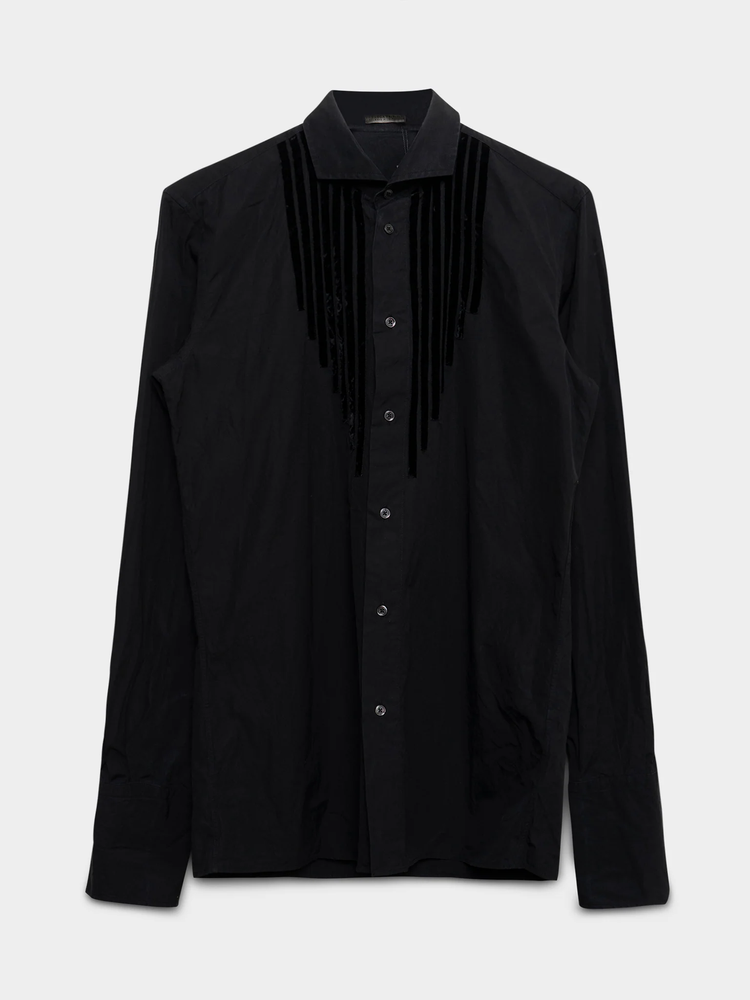 Velour Piping Shirt