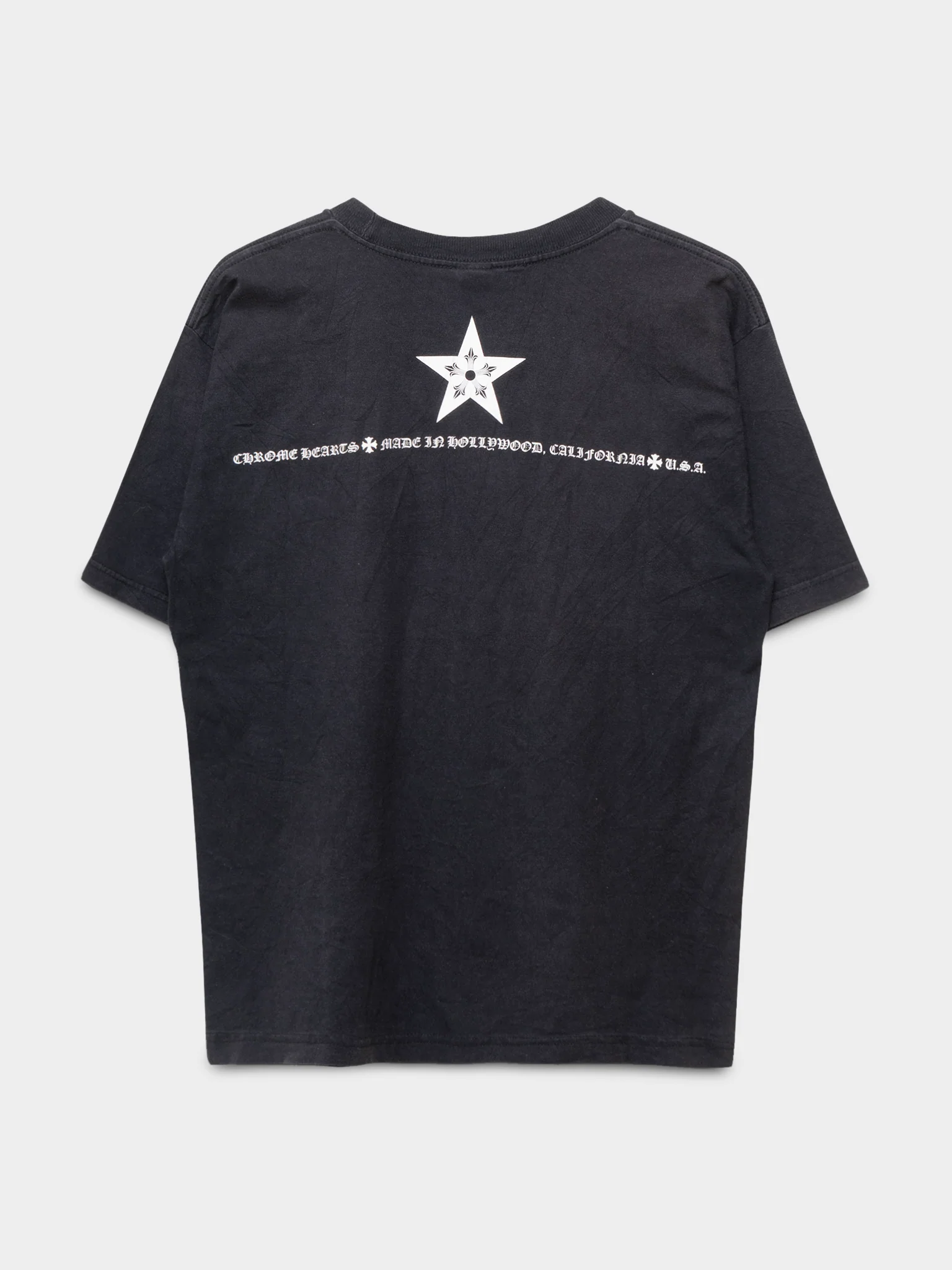 Vintage Star Neck T-Shirt - Image 2