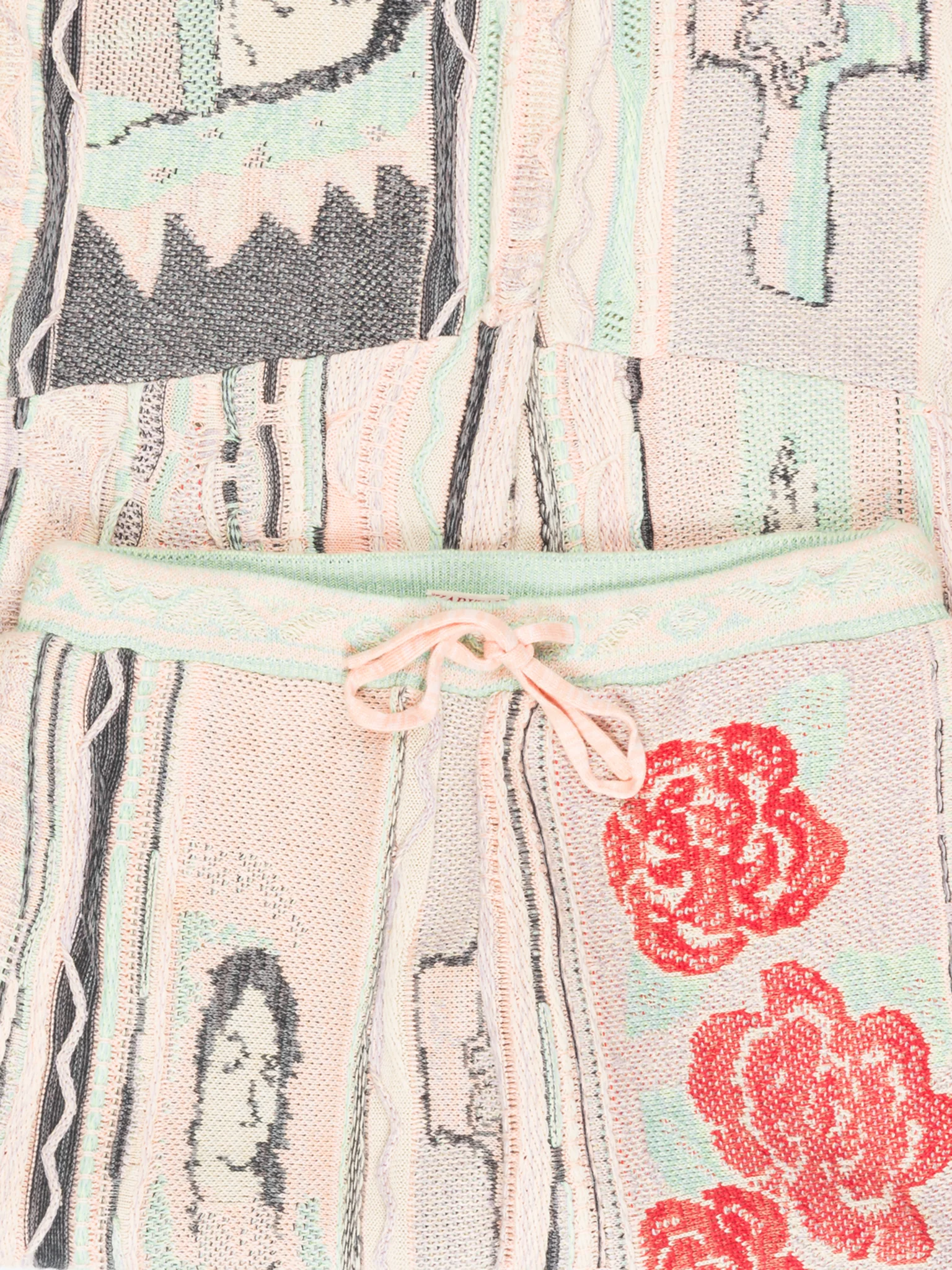 Virgin Mary Knit Sweatpants - Image 3
