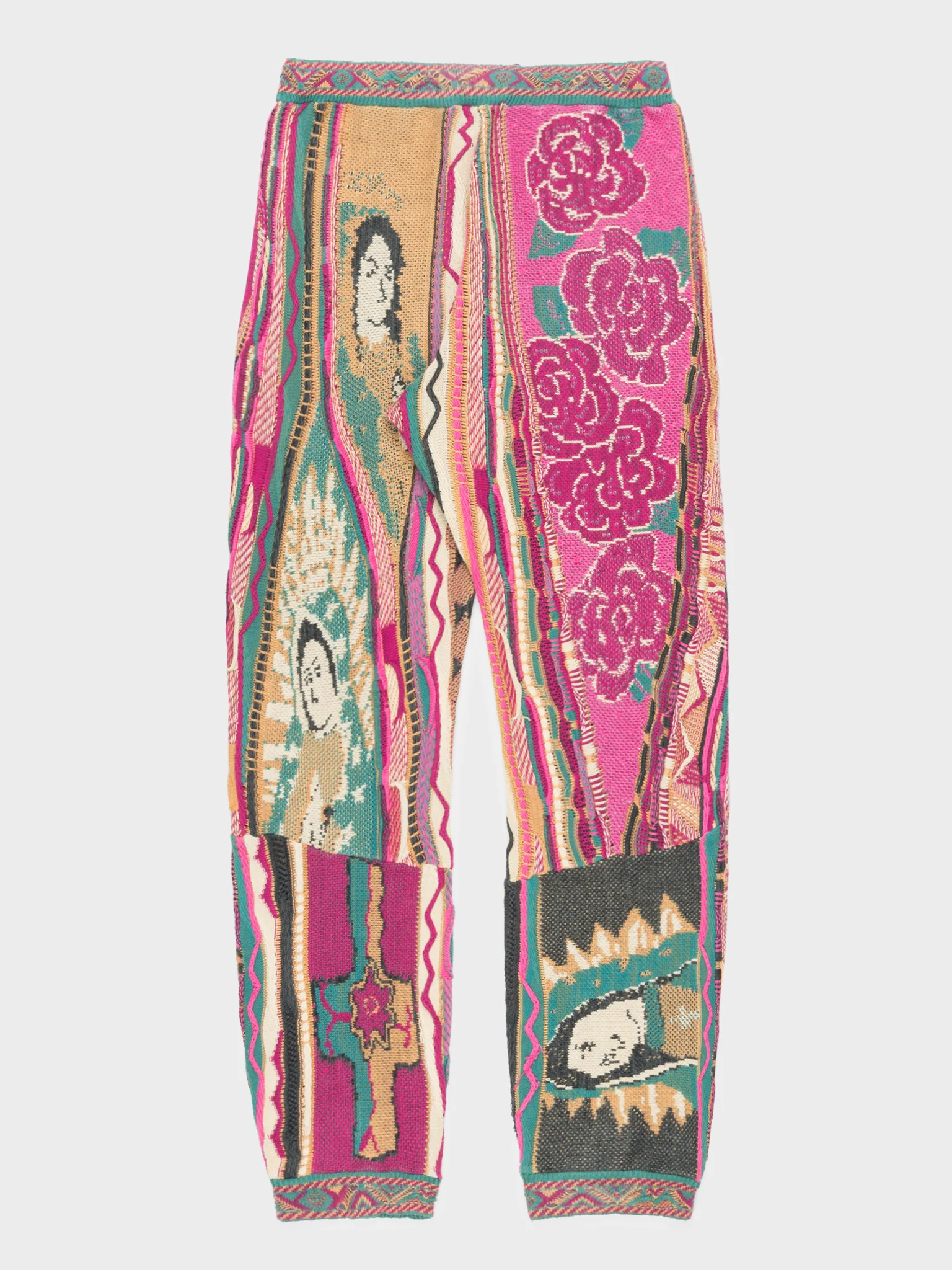 Virgin Mary Knit Sweatpants - Image 2