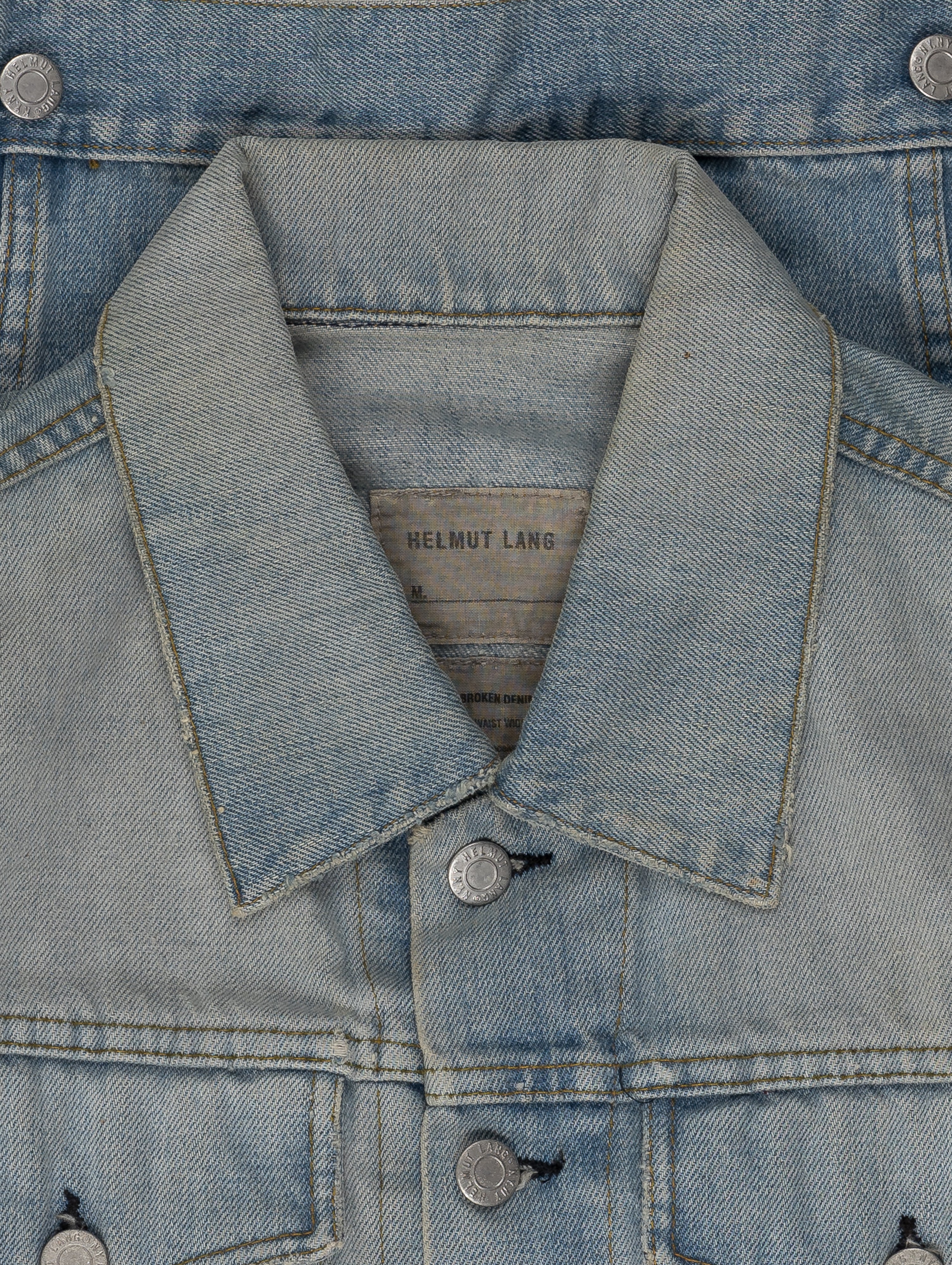 Washed Denim Jacket - Image 4