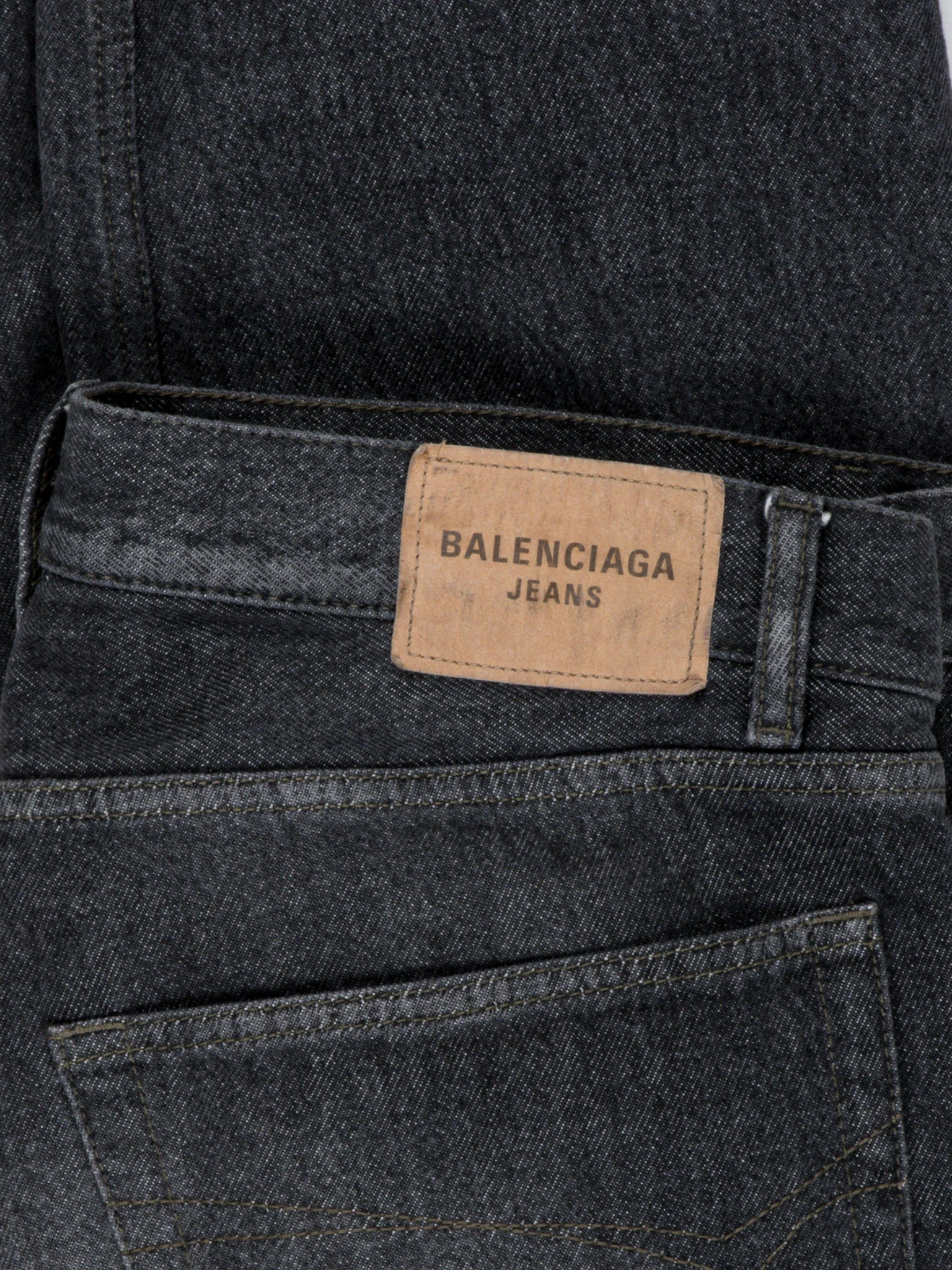 Washed Straight Jeans - Image 2