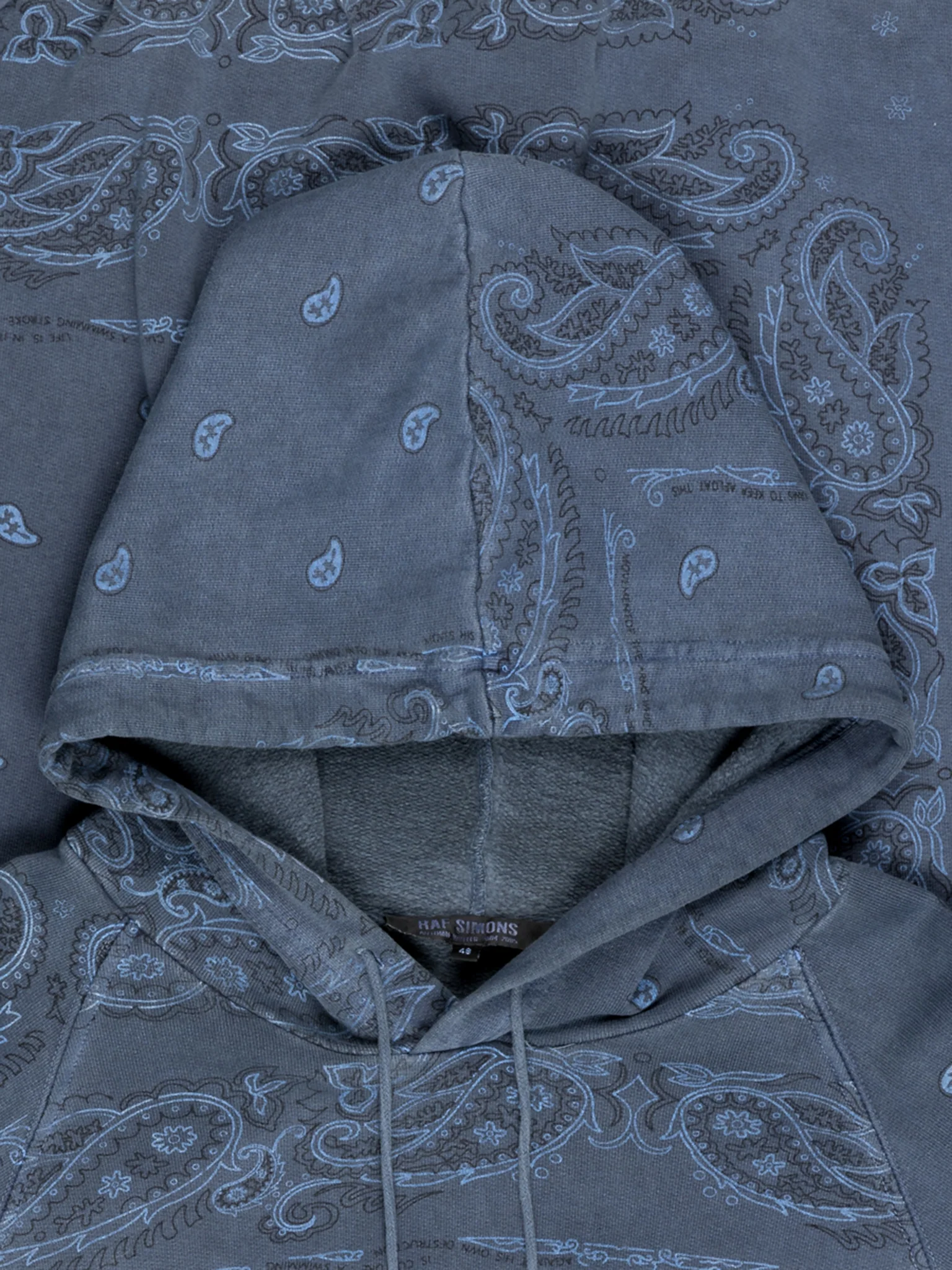 'Waves' Paisley Hoodie - Image 2