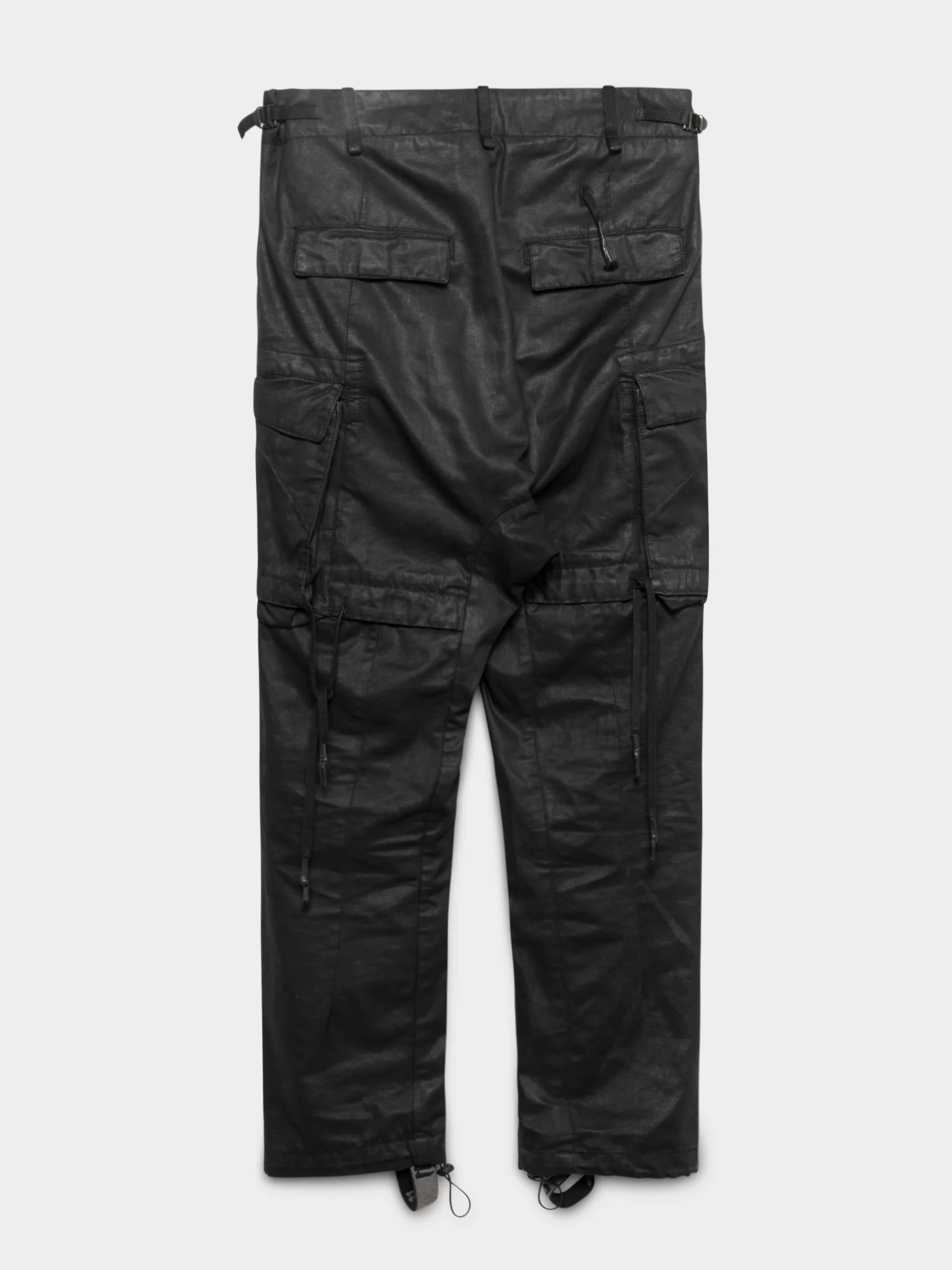 Waxed Cargo Pants - Image 3