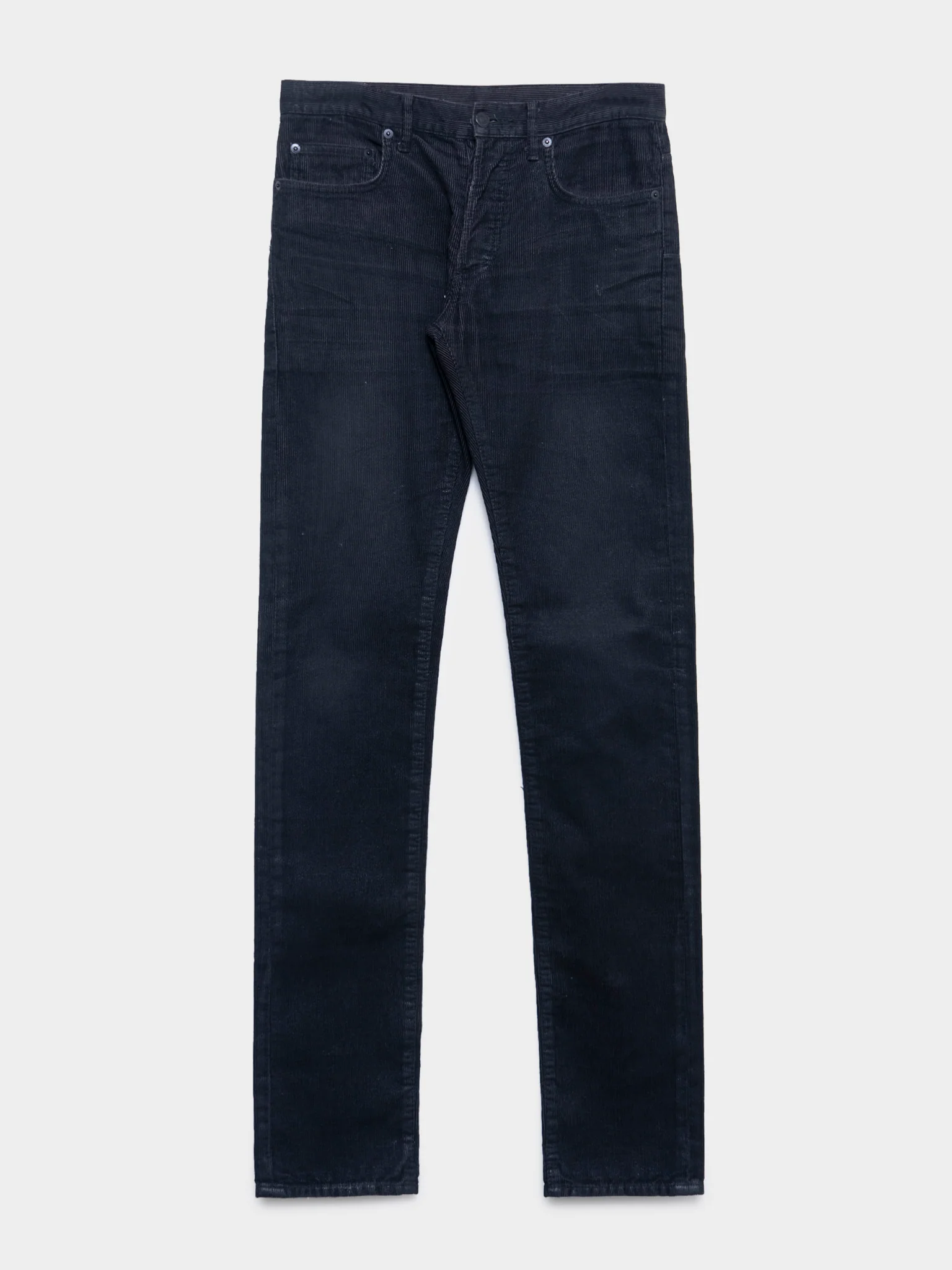 Waxed Corduroy Pants