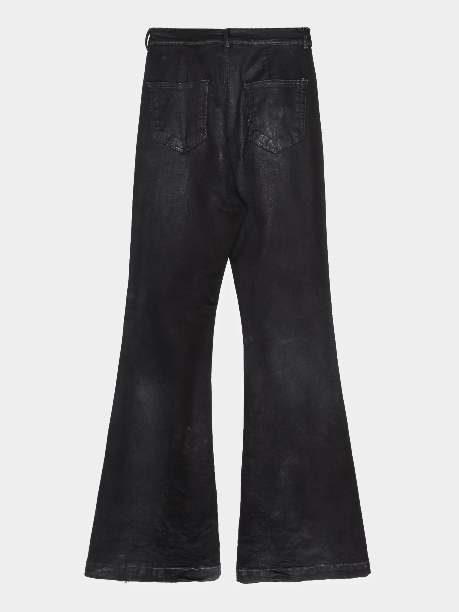 Waxed Bootcut Jeans - Image 2