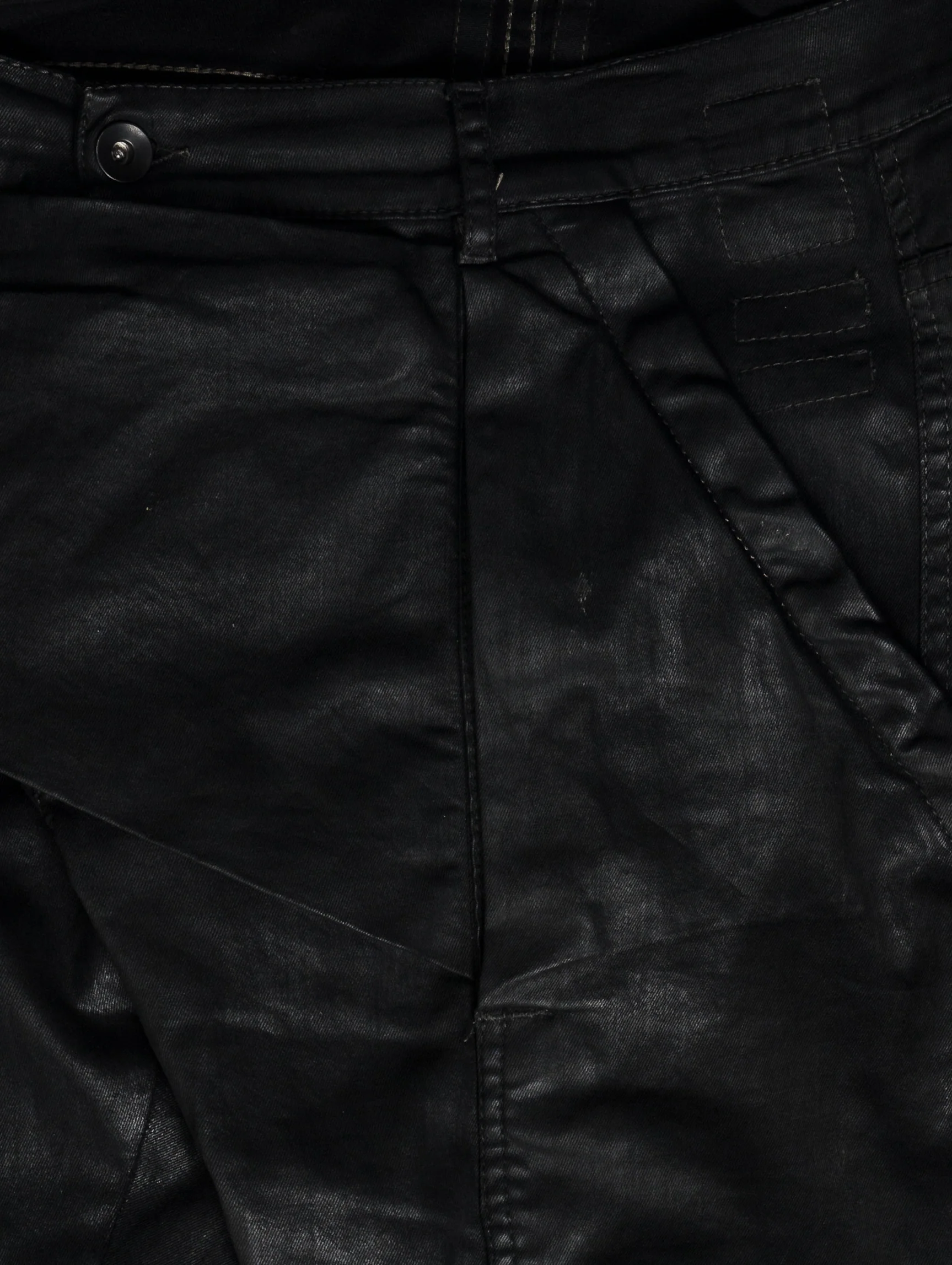Waxed Memphis Biker Jeans - Image 2