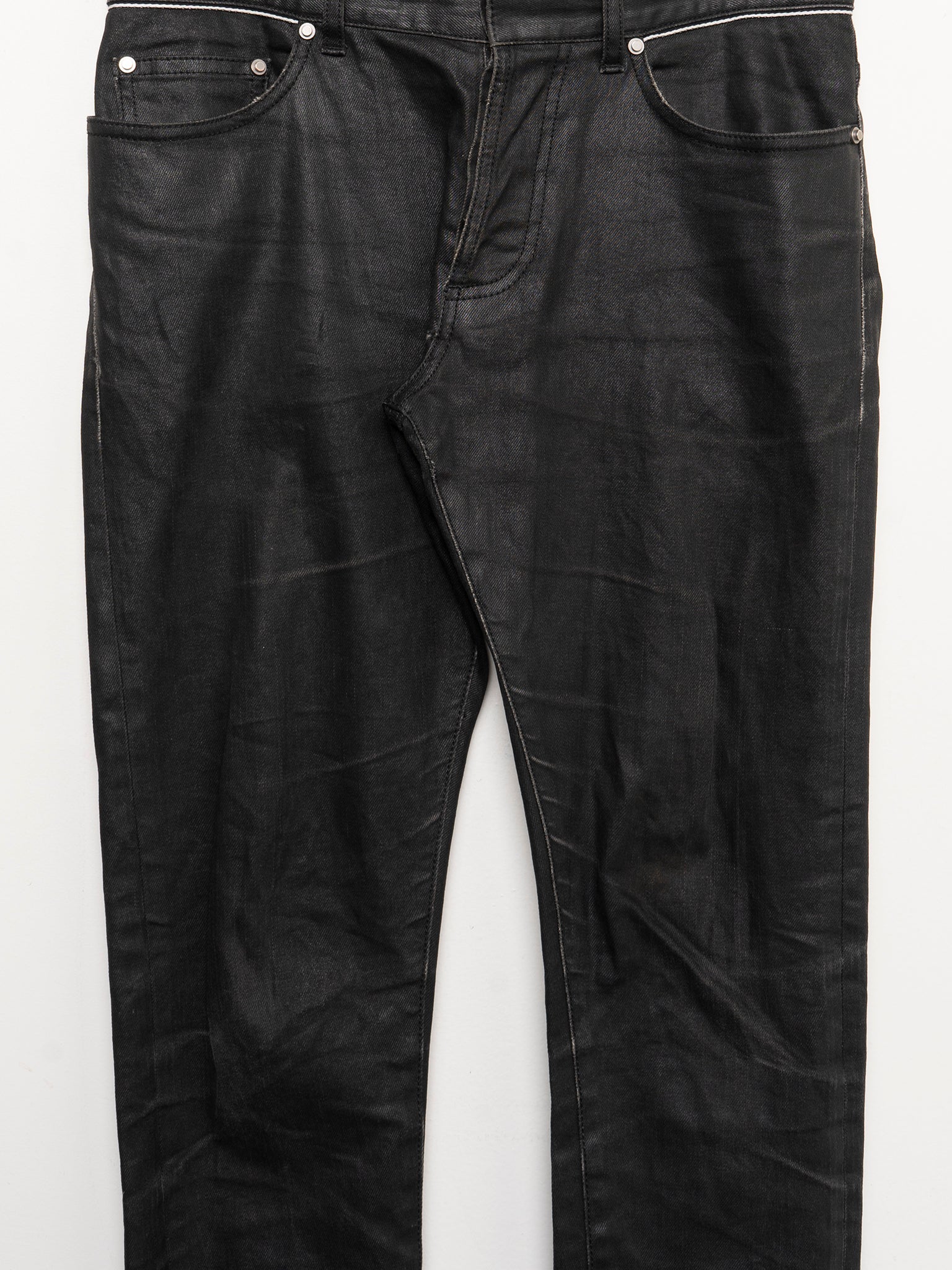 Waxed Skinny Jeans - Image 2