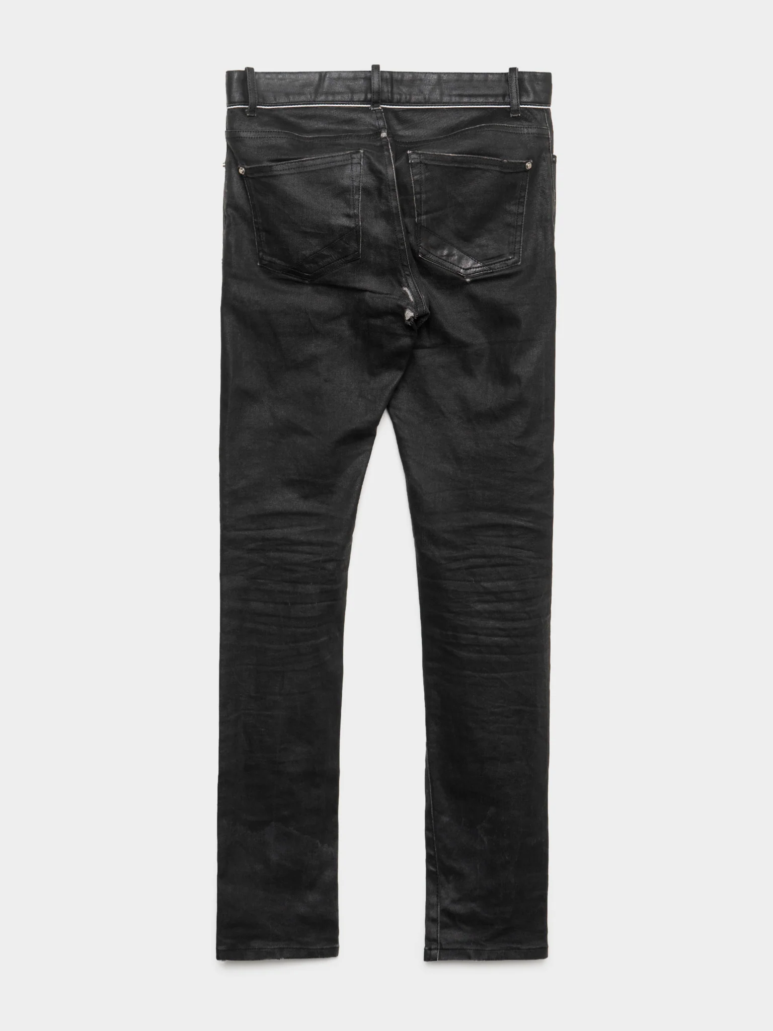 Waxed Skinny Jeans - Image 3
