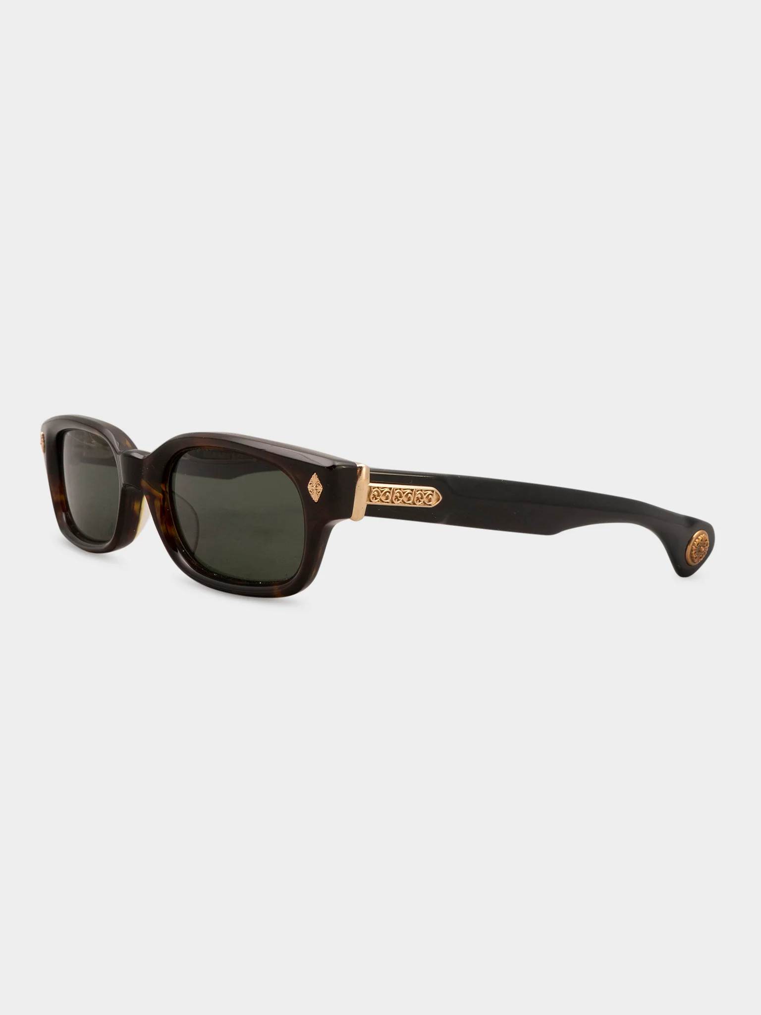 Weirdo Tortoiseshell Gold Sunglasses