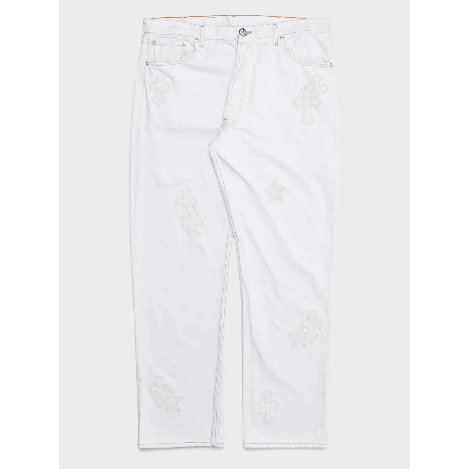 St. Barth's Multi-patch Denim