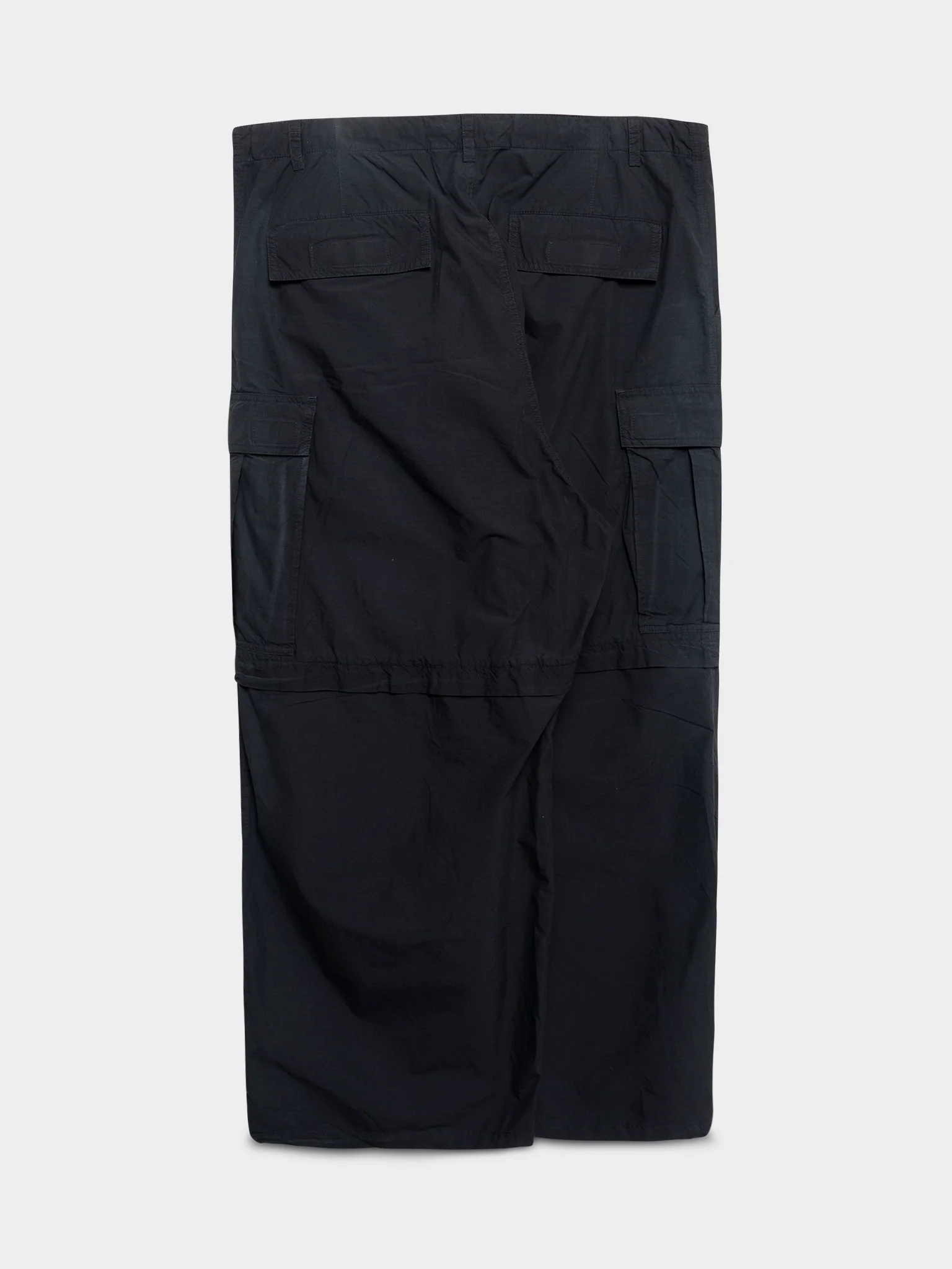 Wide Leg Baggy Ripstop Cargo Pants - Image 2