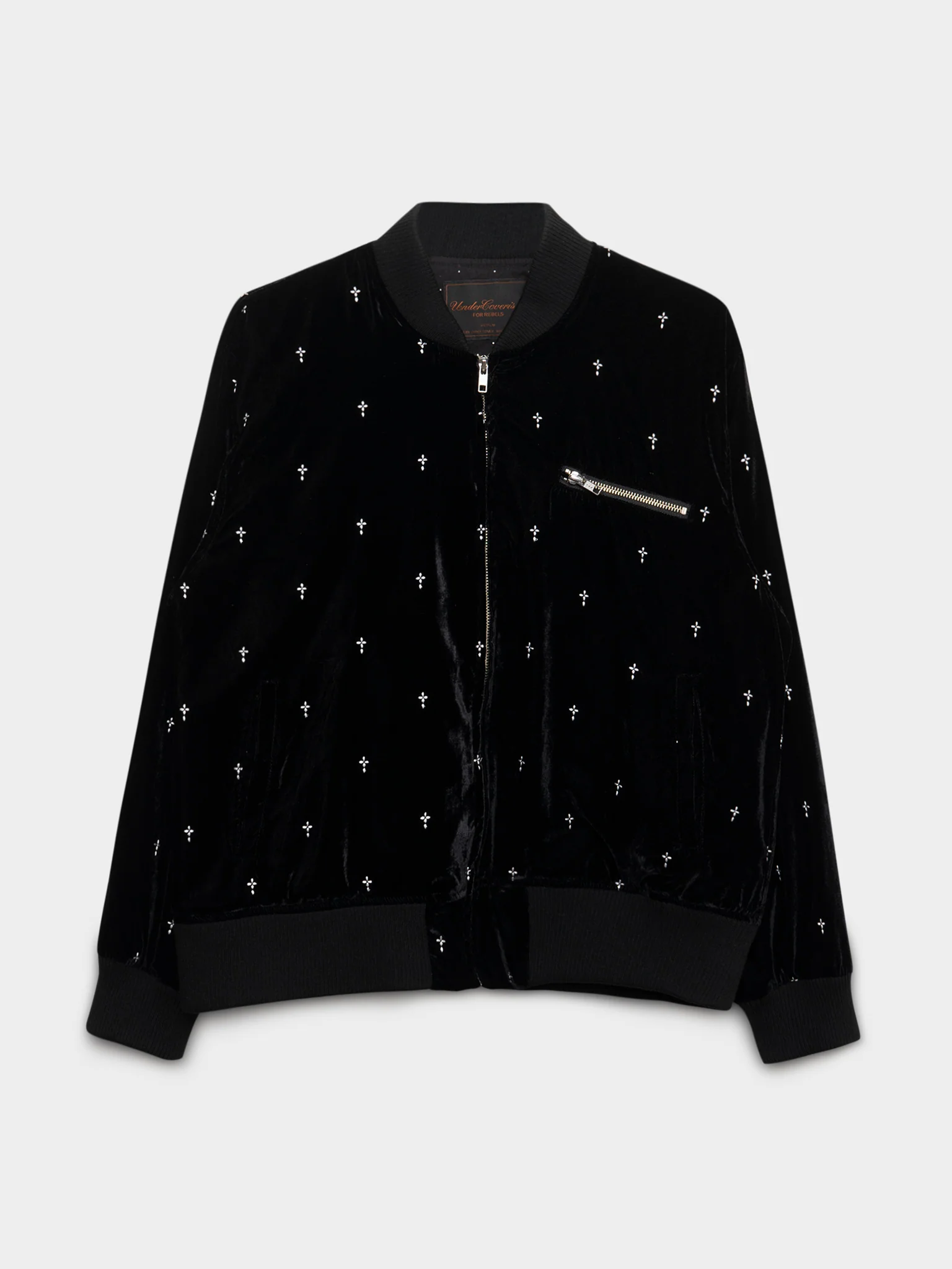 Witch’s Cell Division Velour Cross Jacket