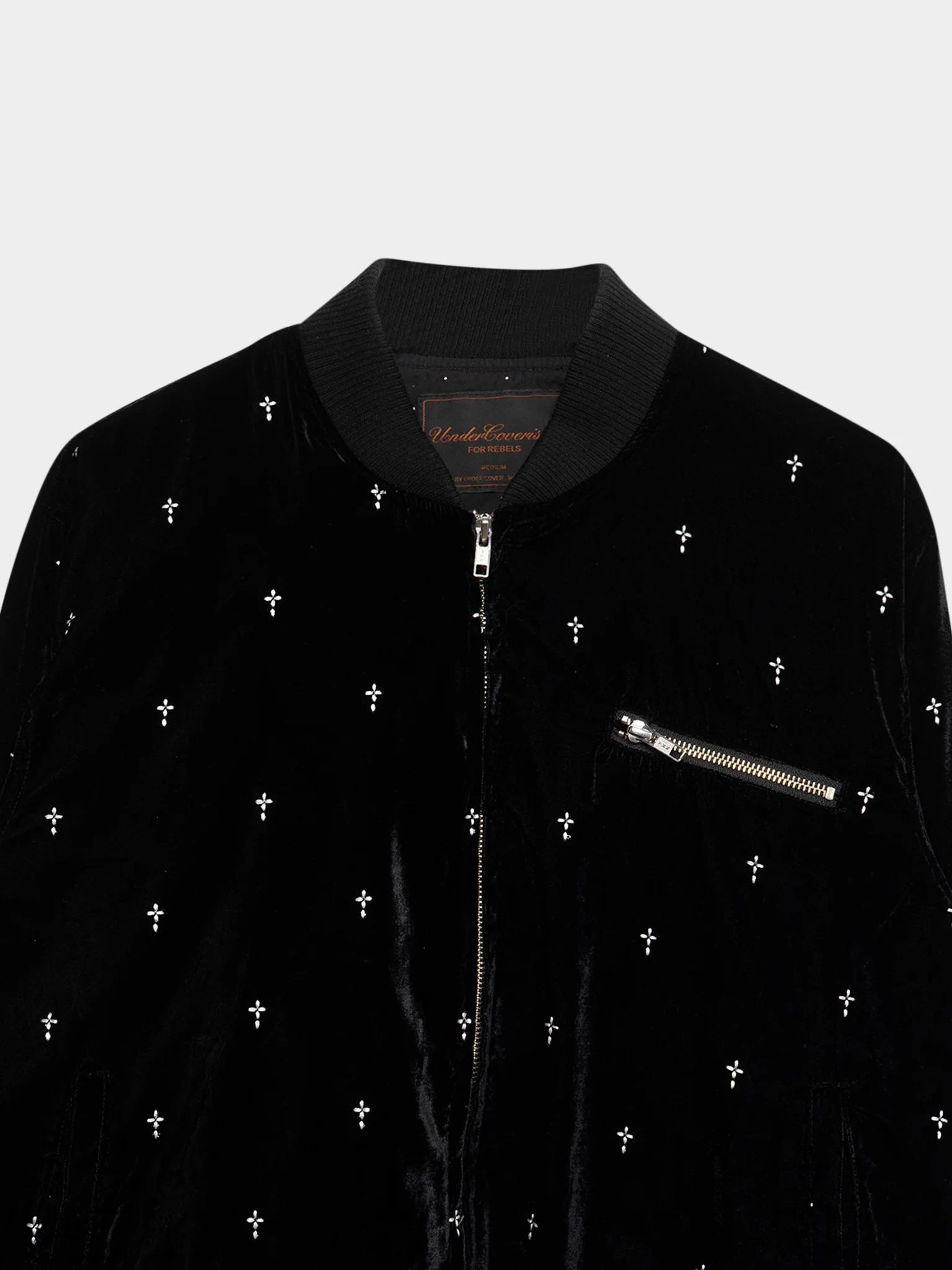 Witch’s Cell Division Velour Cross Jacket - Image 2
