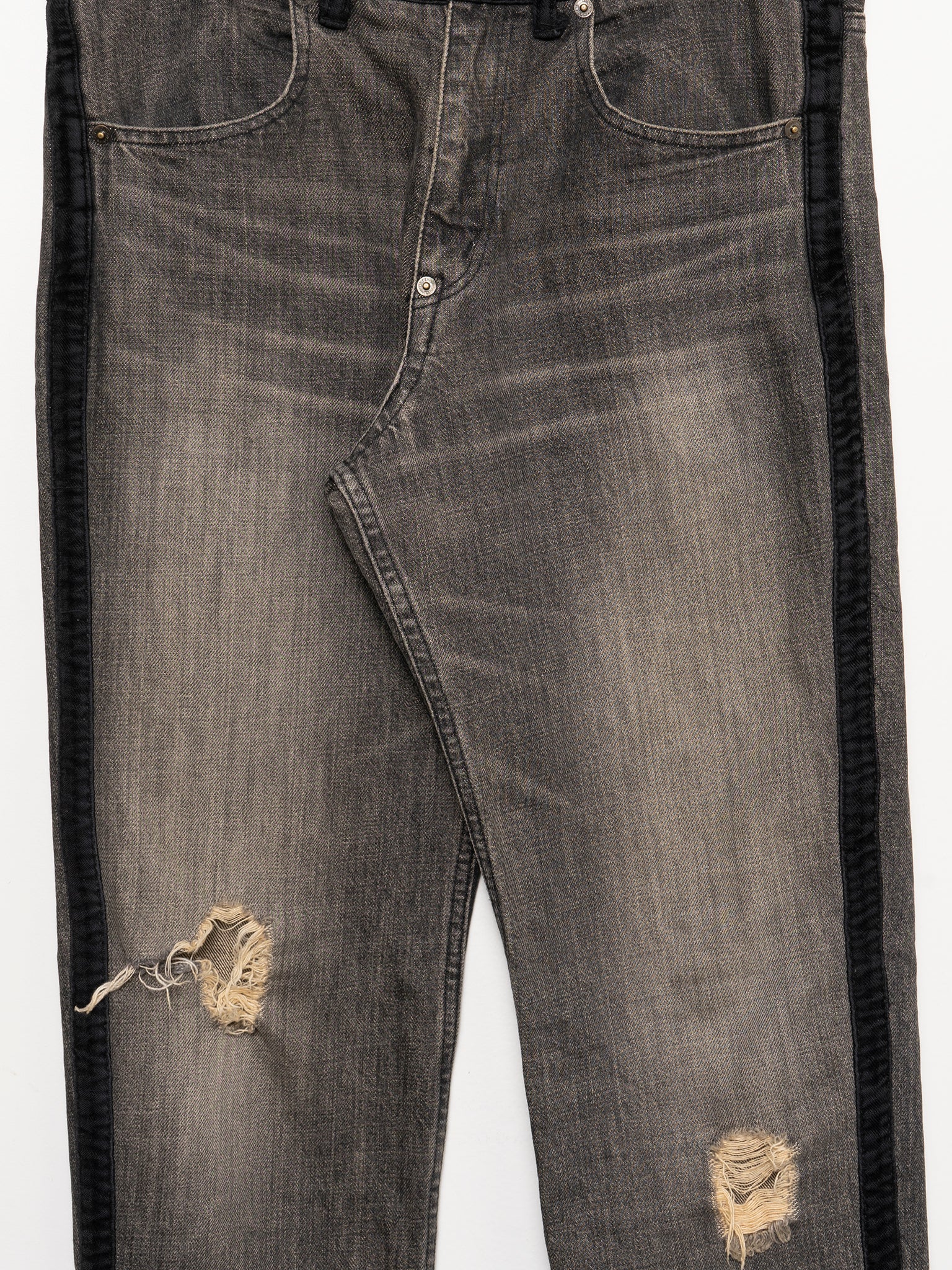 'Witch’s Cell Division' Velour Trim Jeans - Image 2