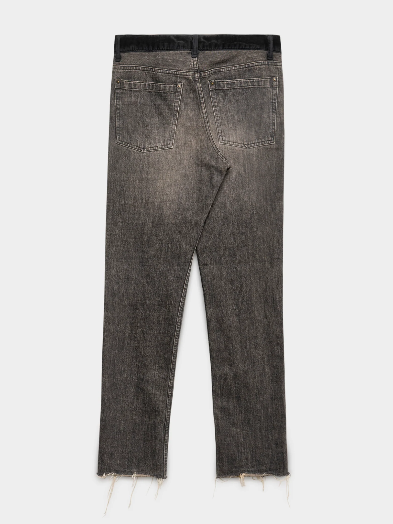 'Witch’s Cell Division' Velour Trim Jeans - Image 3