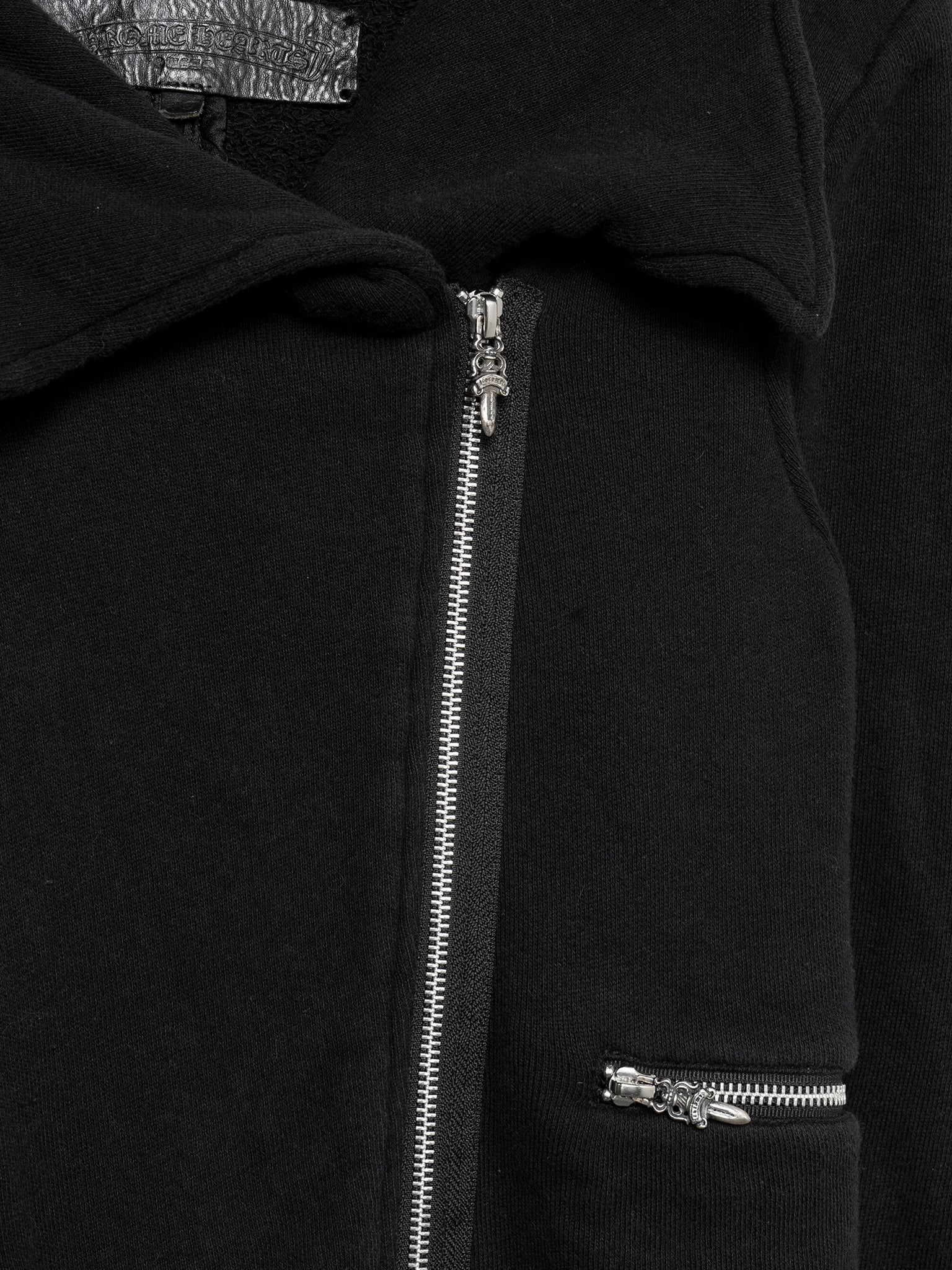 Diagonal Zip Hoodie - Image 2