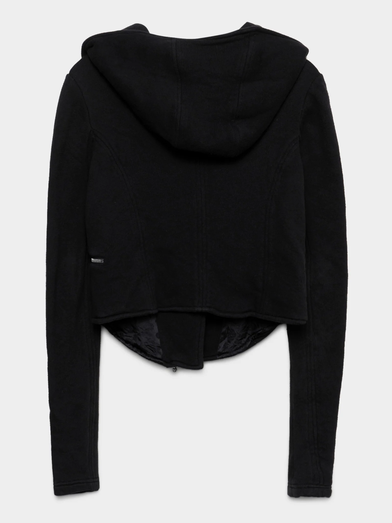 Diagonal Zip Hoodie - Image 3