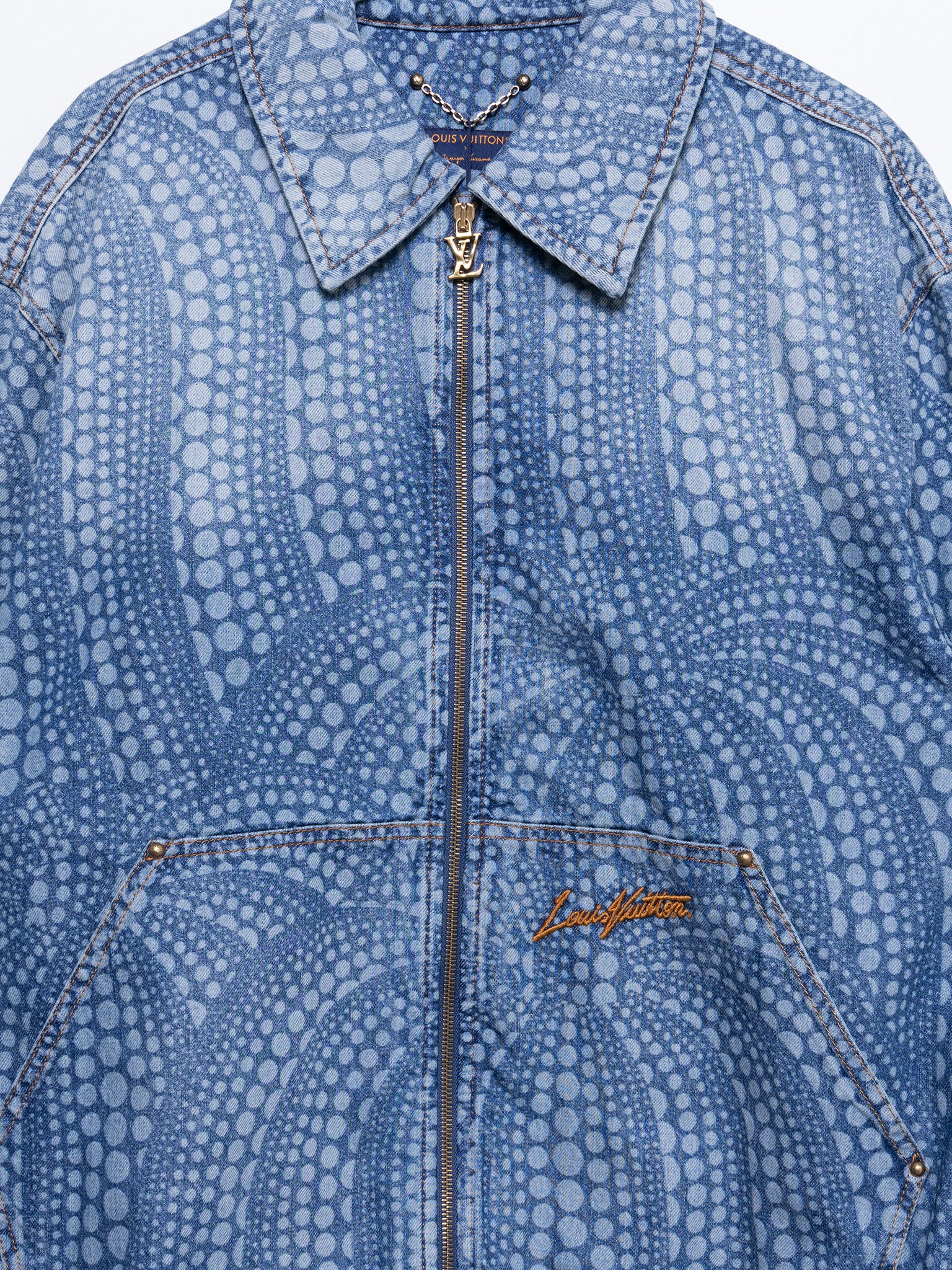 Yayoi Kusama Denim Jacket - Image 2
