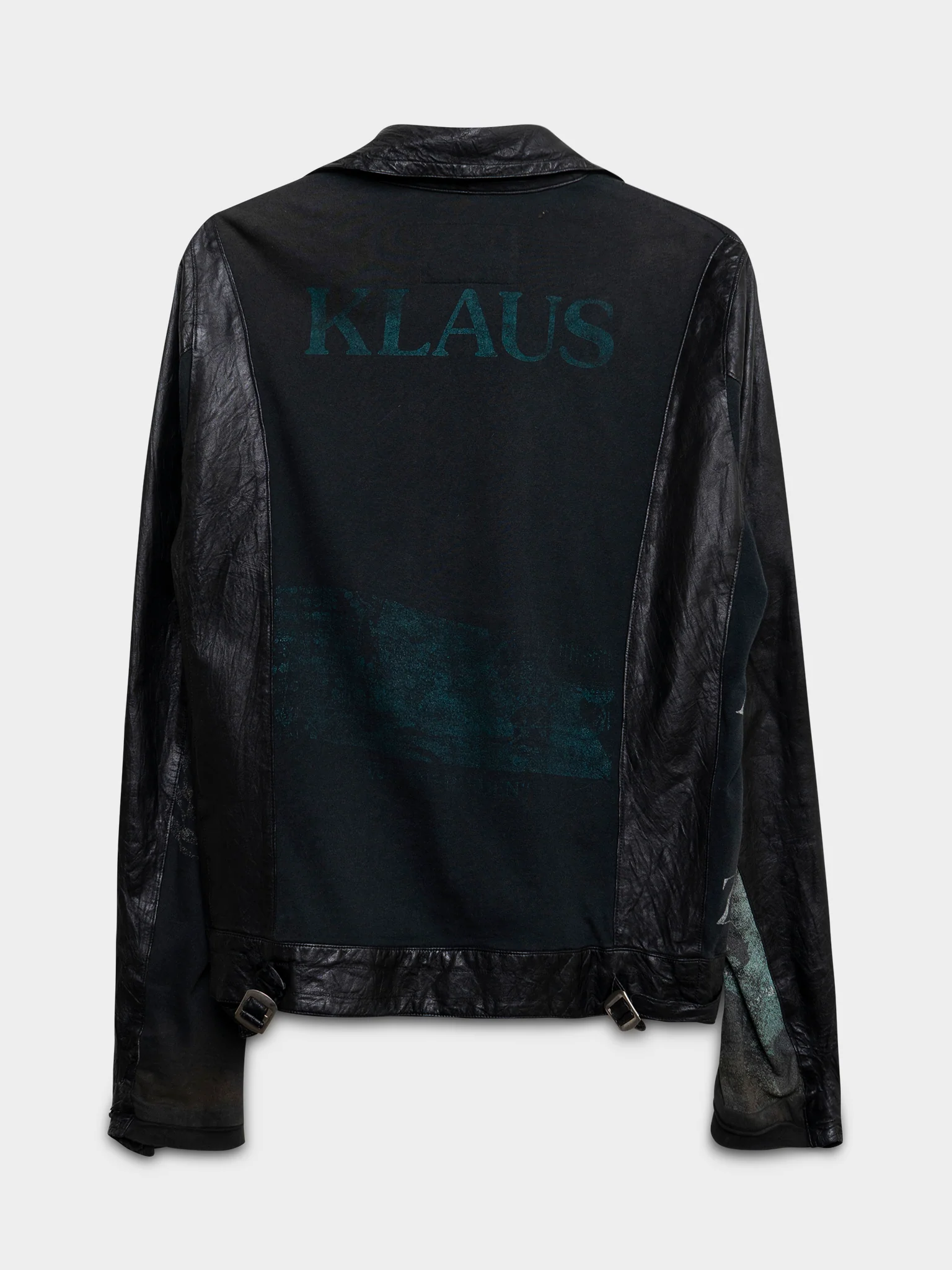 SS06 'T' Klaus Leather Rider Jacket - Image 3