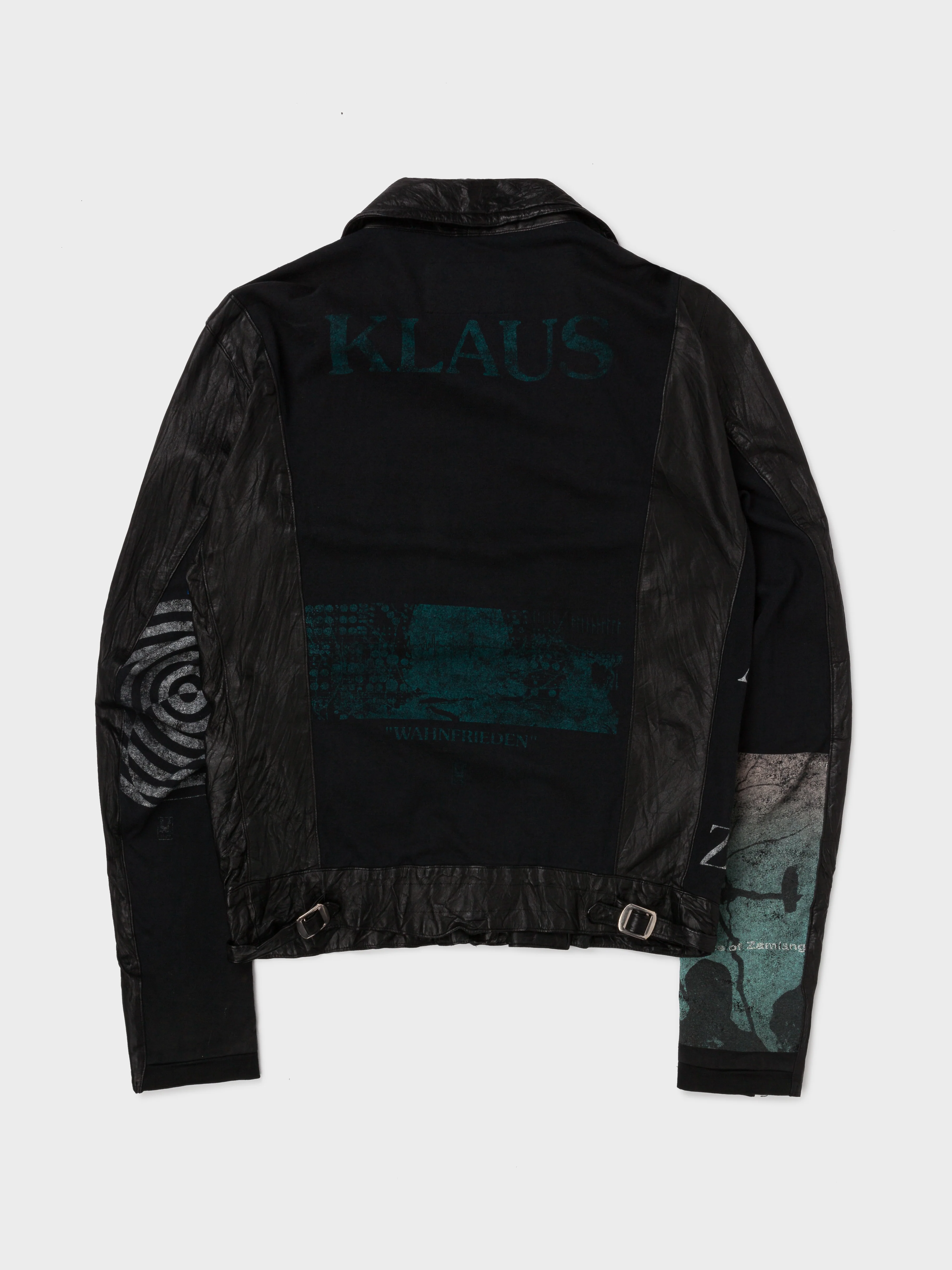 'Zamiang' Klaus Leather Rider Jacket - Image 2
