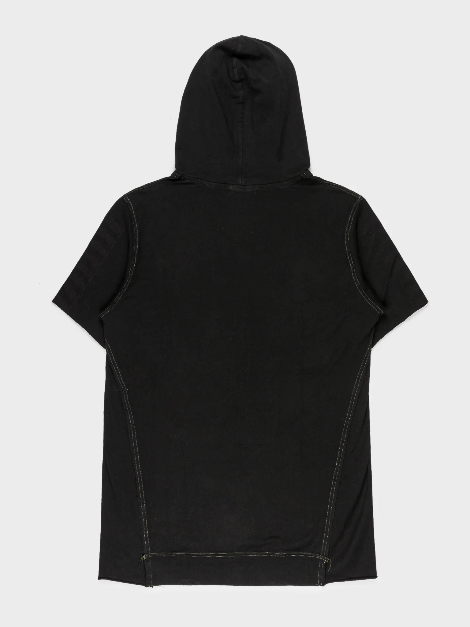 One-off Reconstructed "Zamiang" Short Sleeve Hoodie - Image 3